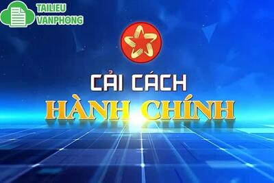 Kế hoạch  cải cách hành chính phường Trần Hưng Đạo năm 2025